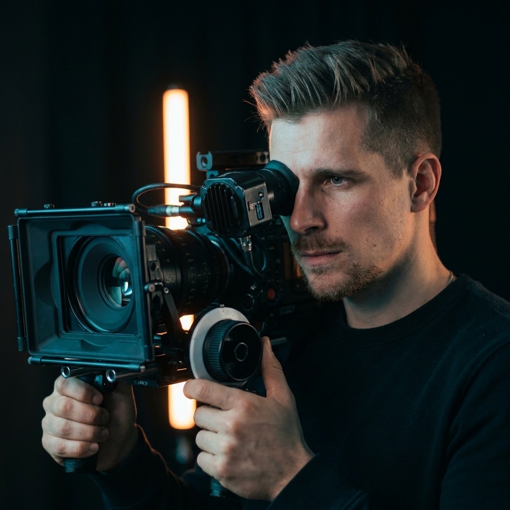 Justin Schnitz am Set – Kamera & Regie